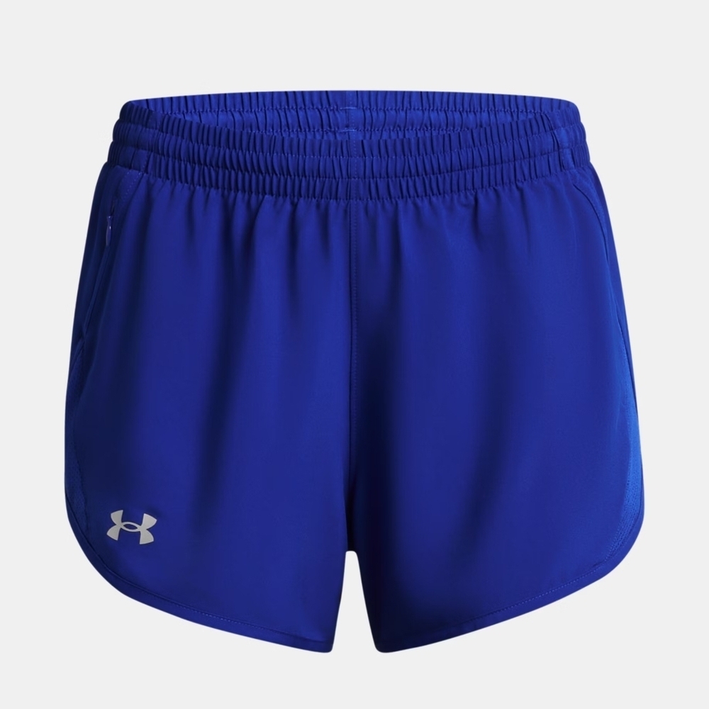 Under Armour Women's Blue Athletic Shorts - Picture 2 of 13